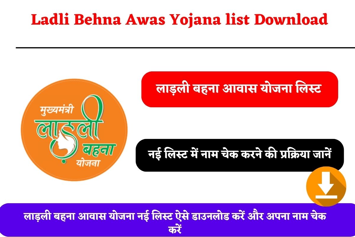 लाड़ली बहना आवास योजना नई लिस्ट